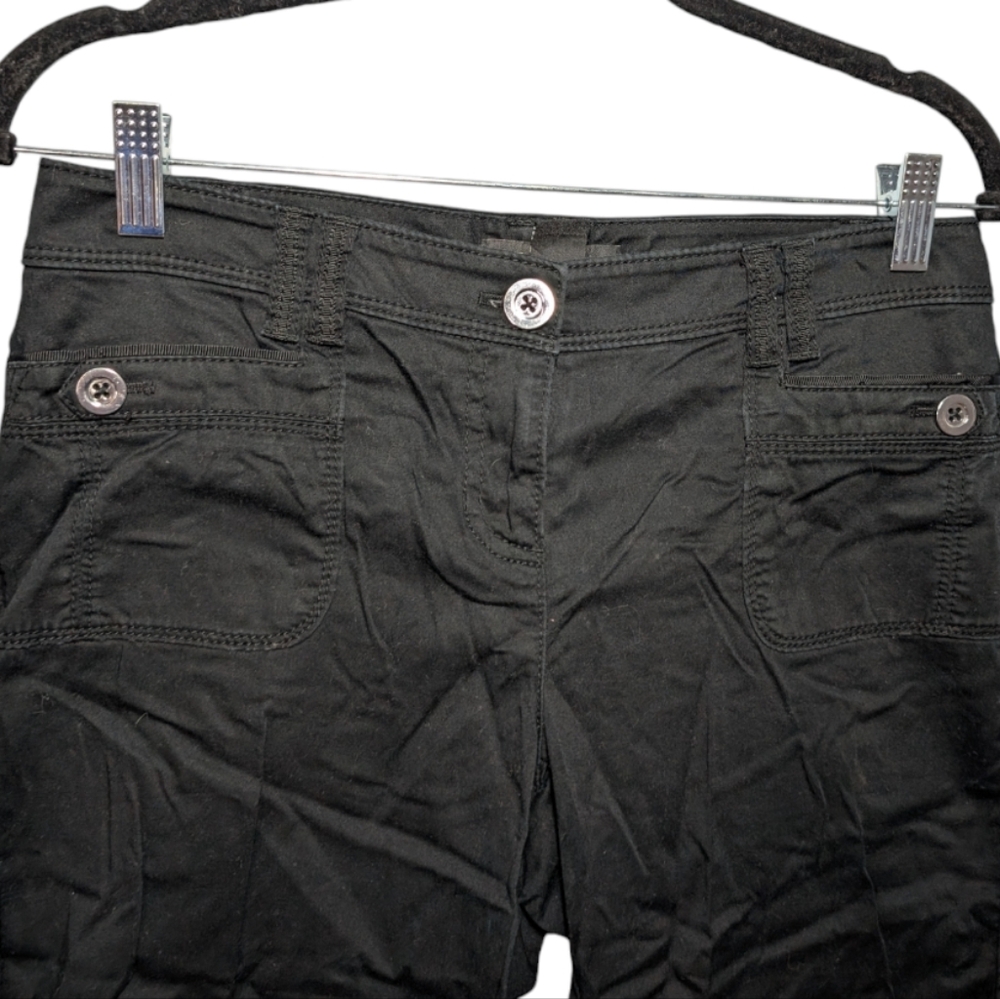 White House Black Market Black Slim Pedal Pusher Capris 🖤 - Picture 8 of 15